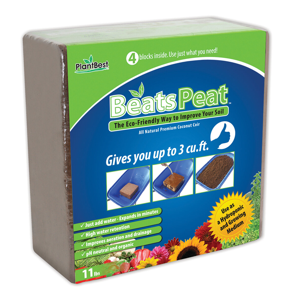 BeatsPeat™ Coco (5.0kg/11lb/3.0 cu.ft.)