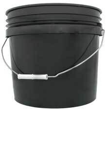 3 Gallon  Black Bucket