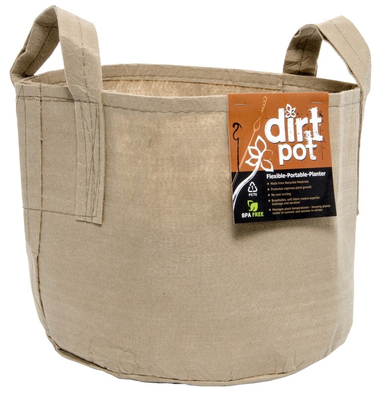 SPO Dirt Pot Tan 500 Gal w/Handle (5/cs) SPO Dirt Pot Tan 500 Gal w/Handle (5/cs)
