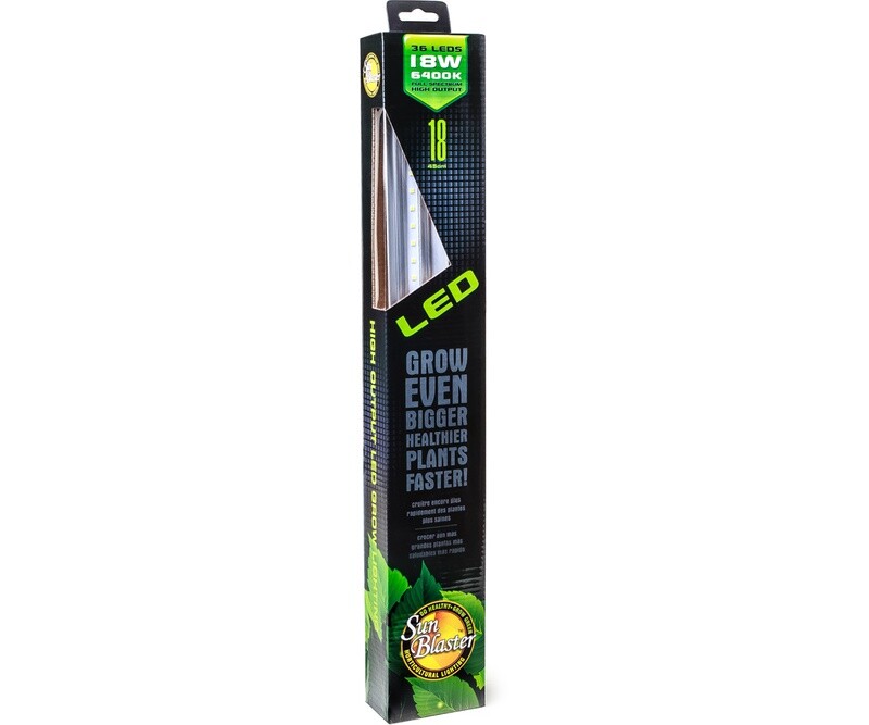 18 18" Sunblaster LED Light Strip HO 6400K 17W
