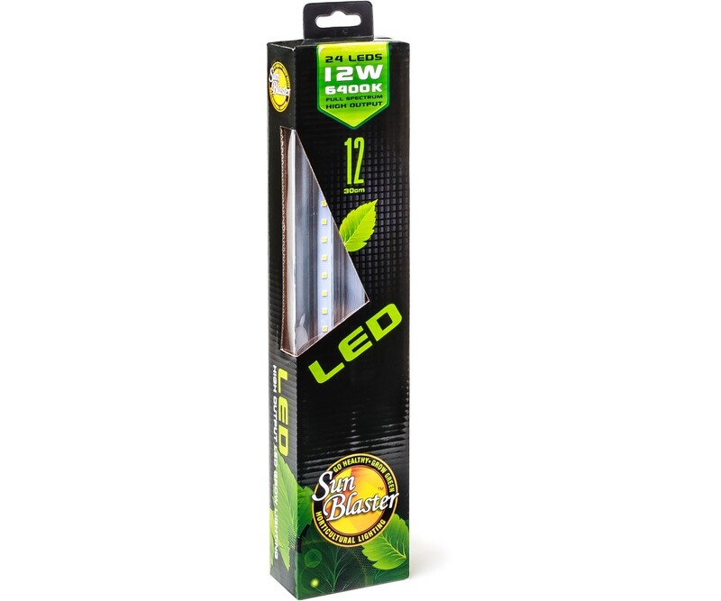 12 12" Sunblaster LED Light Strip HO 6400k 12W