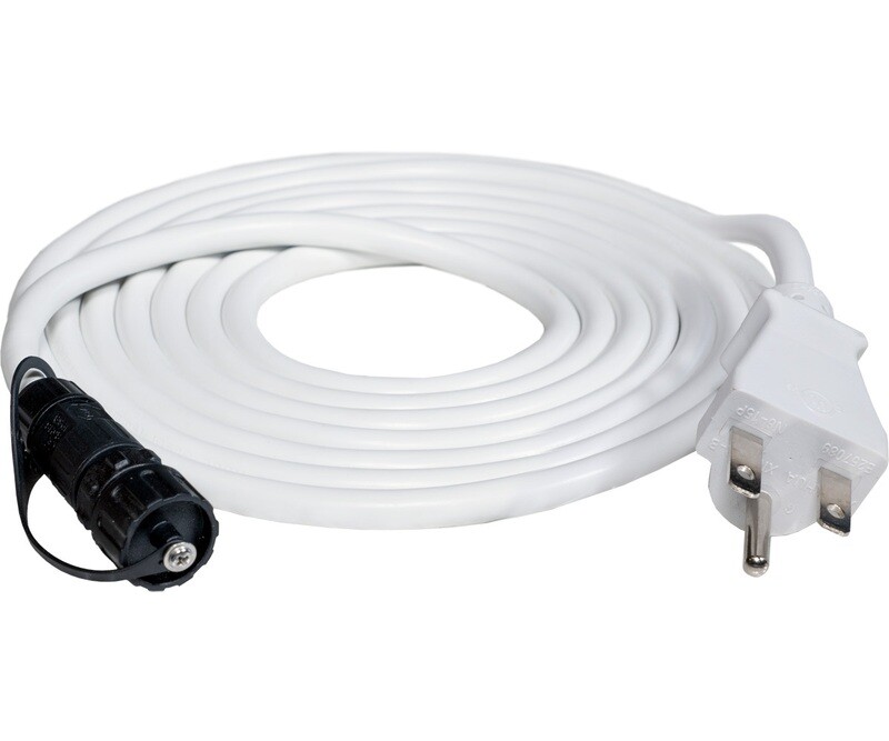 10' PHOTOBIO VP 208-240V Harness,White 18AWG Cable
