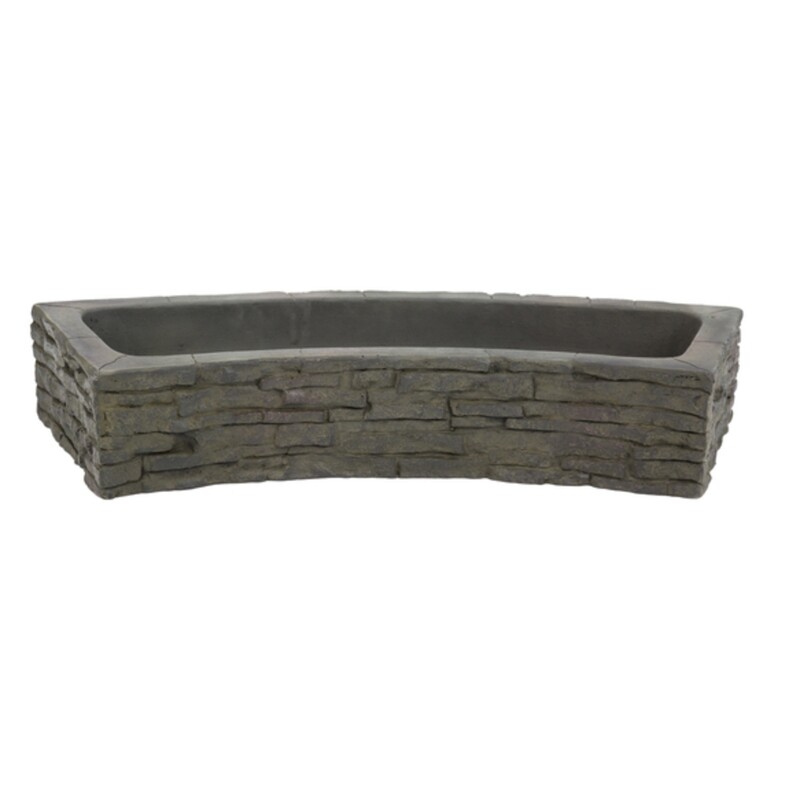 Quad-Spill Curved Stacked Slate Topper Quad-Spill Curved Stacked Slate Topper