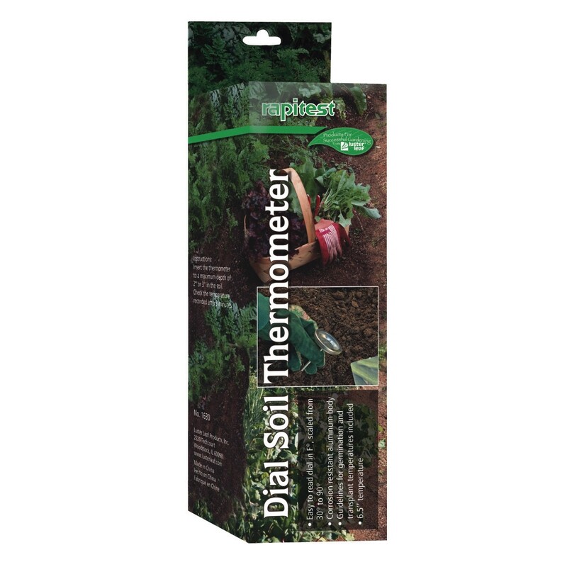Rapitest Dial Soil Thermometer