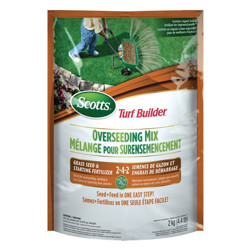Turf Builder Overseeding Mix 2Kg