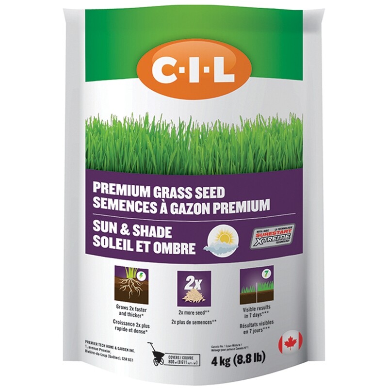 CIL Sun & Shade Grass Seed Surestart xtreme 4KG CIL Sun & Shade Grass Seed Surestart xtreme 4KG