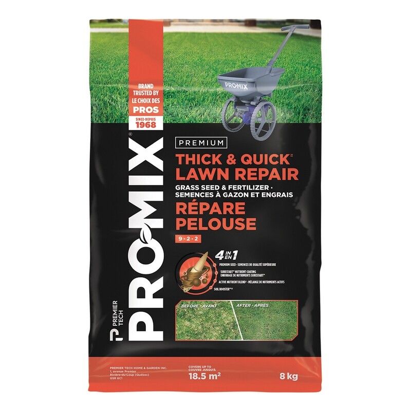 PRO-MIX Thick & Quick Lawn Repair 8 Kg PRO-MIX Thick & Quick Lawn Repair 8 Kg