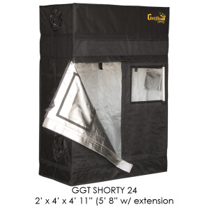 2'x4' Gorilla Grow Tent SHORTY w/9 2'x4' Gorilla Grow Tent SHORTY w/9" Extension Kit