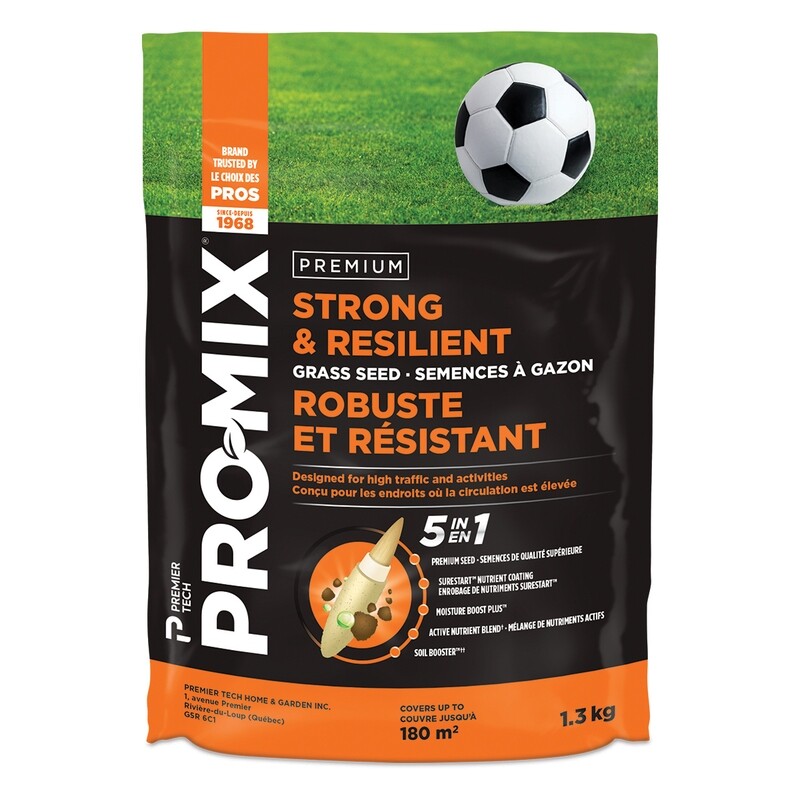 PRO-MIX Strong & Resilient 5 in 1 Grass Seed PRO-MIX Strong & Resilient 5 in 1 Grass Seed
