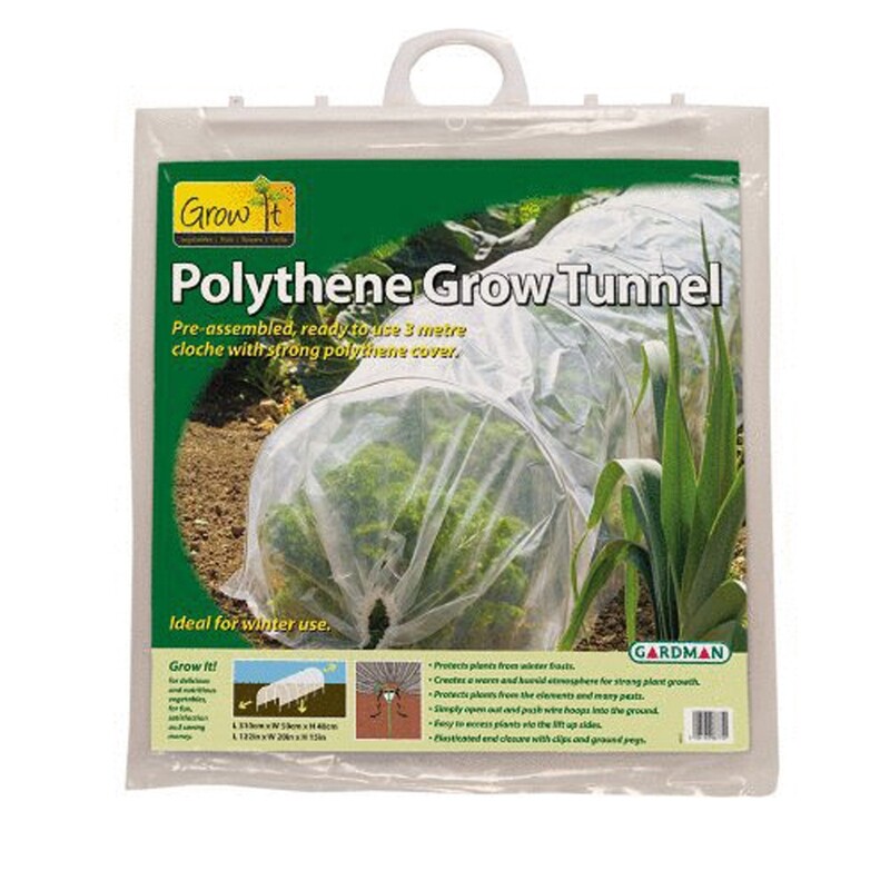 Polythene Grow Tunnel  10'X1'6"