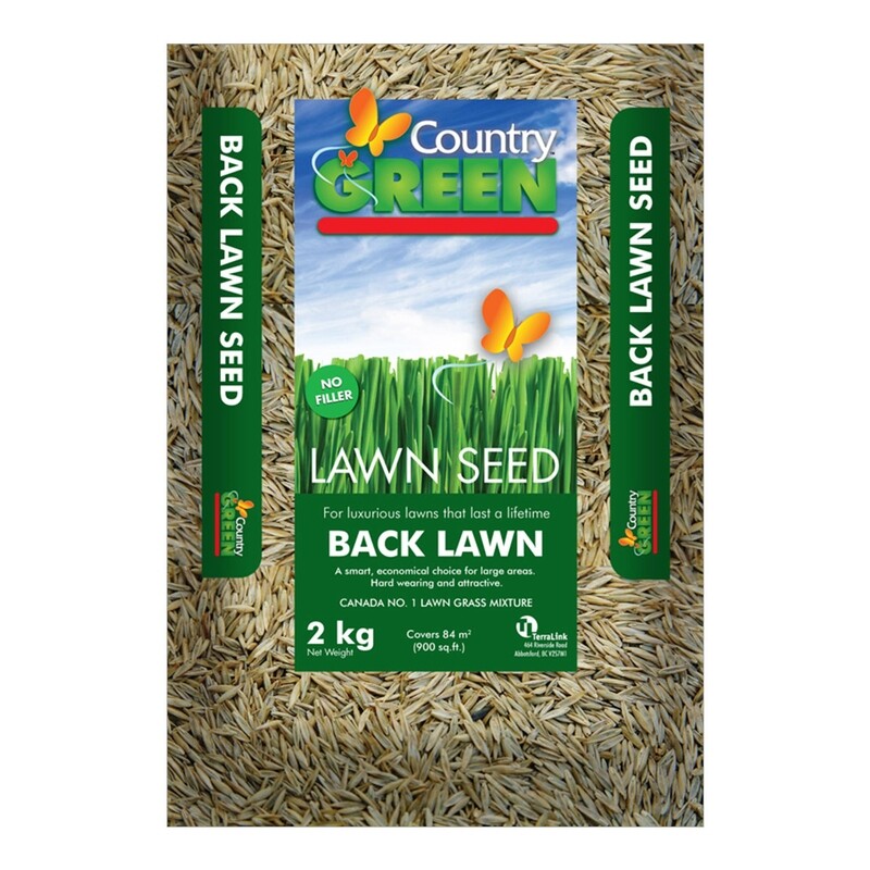 Country Green Back Grass Seed 2Kg 900Sqft Country Green Back Grass Seed 2Kg 900Sqft