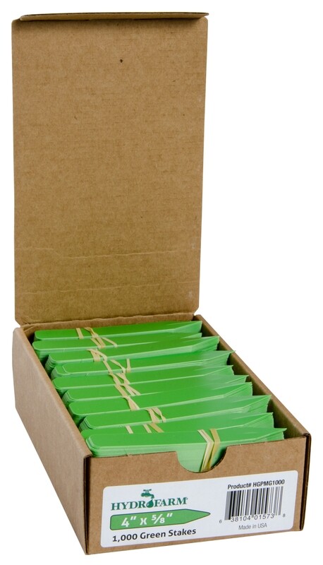 Plant Stake Labels Green 4 Plant Stake Labels Green 4"x5/8" 1000/CS