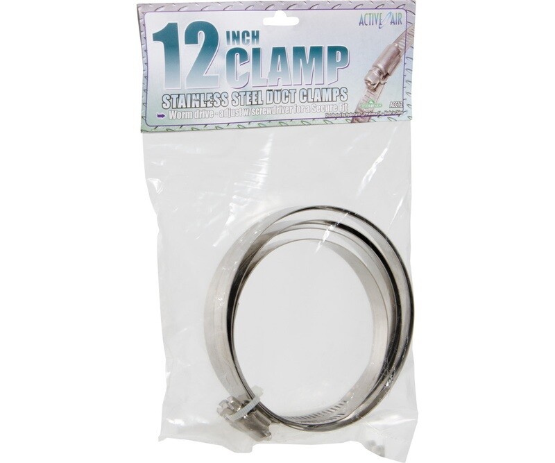 Stainless Steel Duct Clamps - 12 Stainless Steel Duct Clamps - 12"