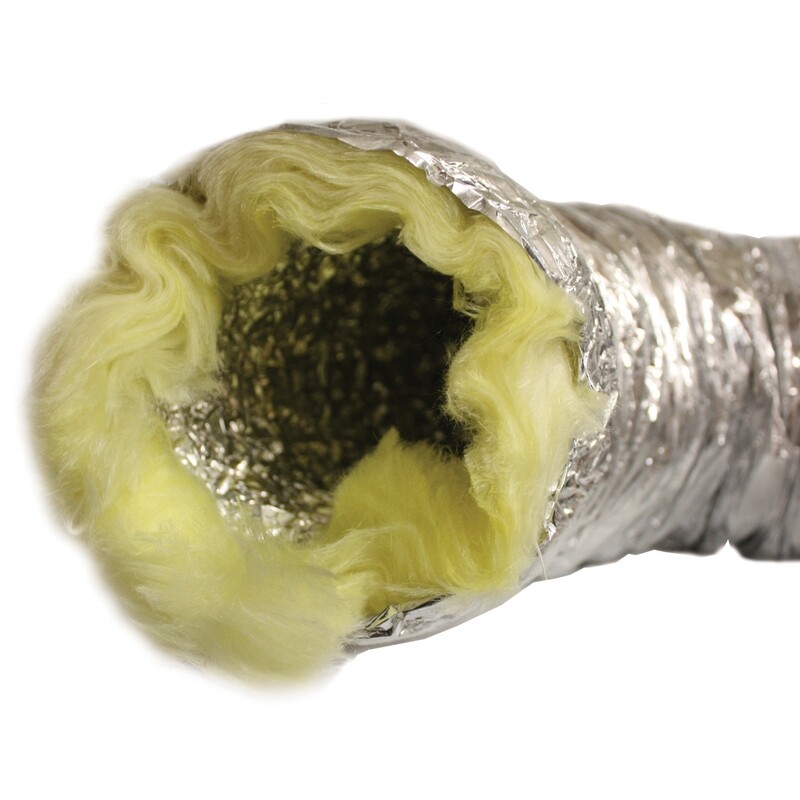 HSTR 6 HSTR 6" Insulated Ducting w/Clamps