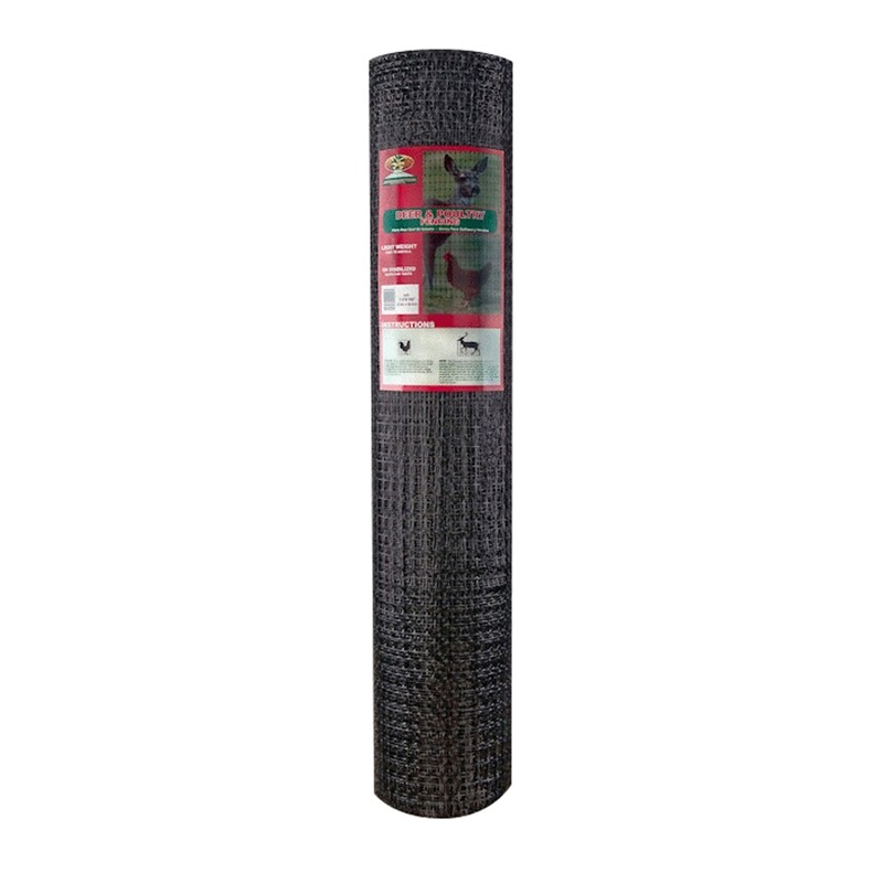 Deer/Poultry Fence (Black) 6'X100' Deer/Poultry Fence (Black) 6'X100'