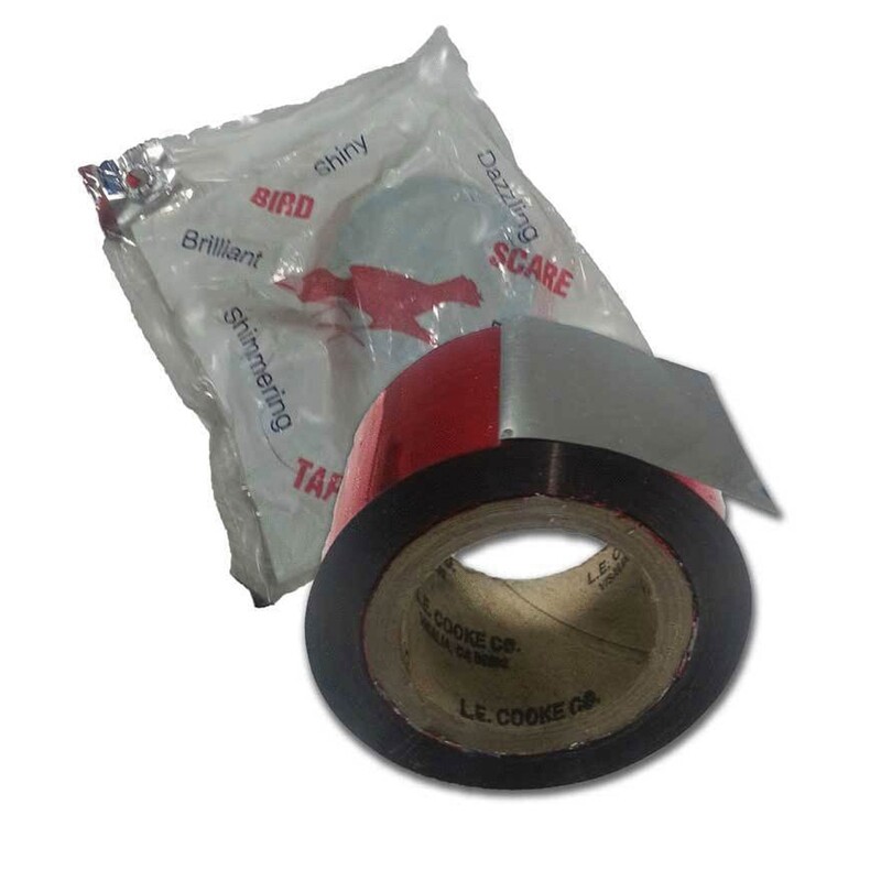 Bird Scare Tape 200' Red/Silver