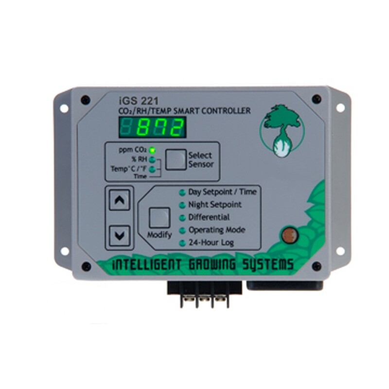 Integrated Controller Temp., Humidity, CO2 Integrated Controller Temp., Humidity, CO2