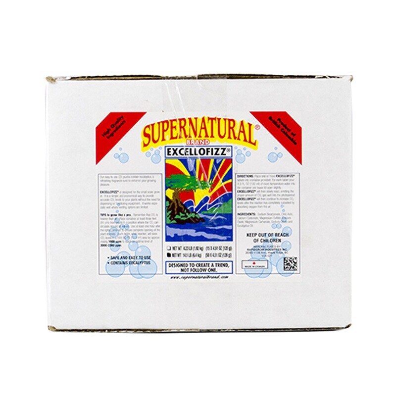Super Natural Excellofizz 50pucks 14.1lb Super Natural Excellofizz 50pucks 14.1lb