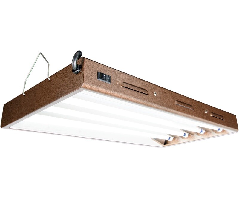 T5 Designer 2Ft 4 Tube Fixture w/ Bulbs T5 Designer 2Ft 4 Tube Fixture w/ Bulbs