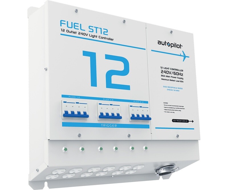 FUEL ST12 Lighting Controller, 12 Outlet 240V FUEL ST12 Lighting Controller, 12 Outlet 240V