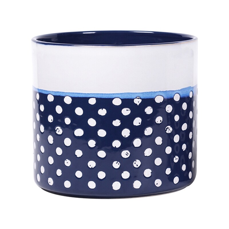 Carla Dot  6.5''  Flower Pot