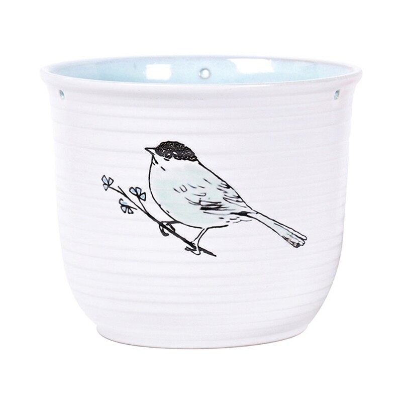 Hanging Emma Bird 6.5 Hanging Emma Bird 6.5" Flower Pot
