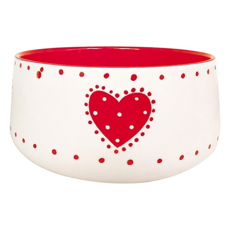 Red  Country Heart  7'' Flower Pot