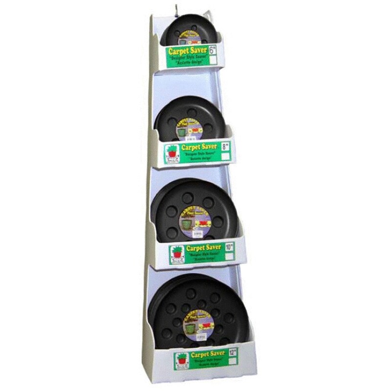 Carpet Saver Black 6 Carpet Saver Black 6"8"10"12" DS (100pc)