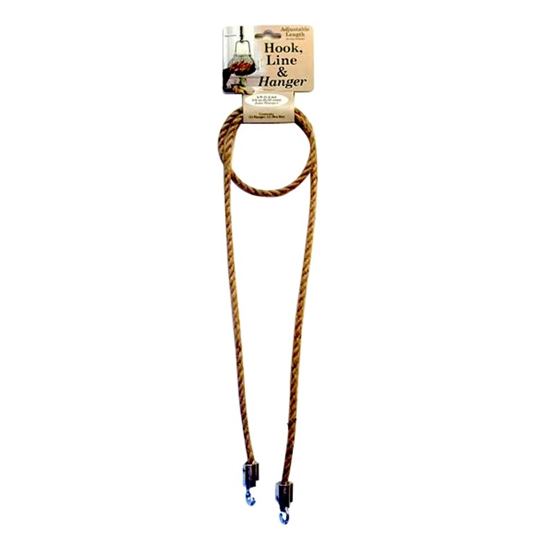 1/4 Inch Jute Drop Hanger