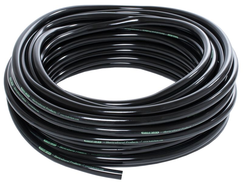 Active Aqua - 1/2 Active Aqua - 1/2" ID Black Tubing 50'