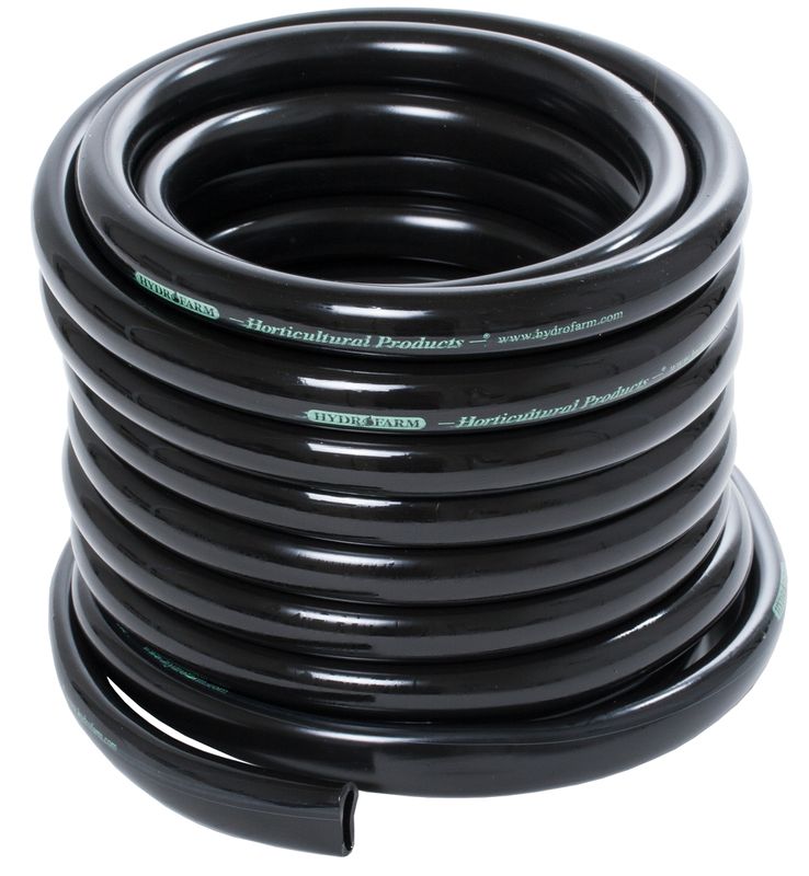 Active Aqua - 1/2 Active Aqua - 1/2" ID Black Tubing 25'