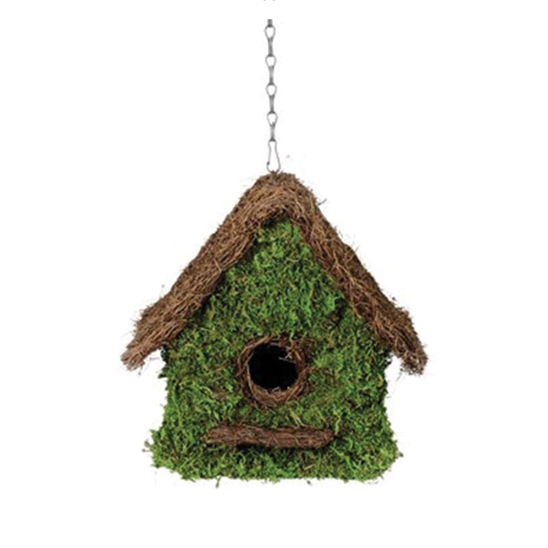 Maison Woven Birdhouse Fresh Green 11 x 12in Maison Woven Birdhouse Fresh Green 11 x 12in