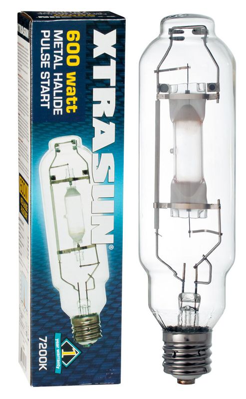 Xtrasun Bulb 600W Pulse Start MH 7K -Elec. Ballast