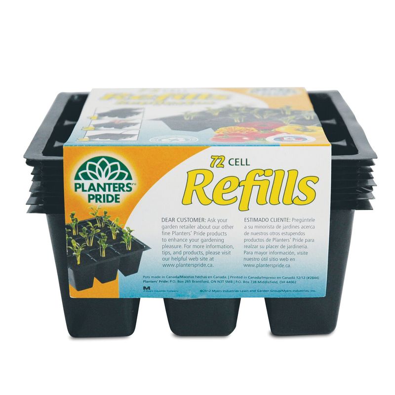 72 Cell Plastic Refill