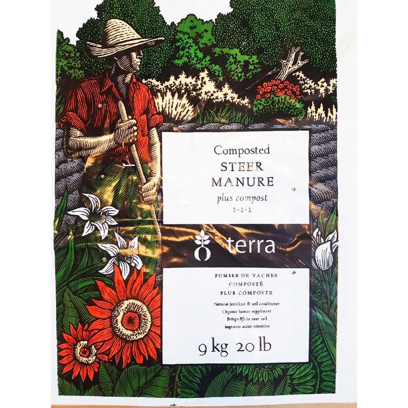 Terra Steer Plus Compost 20Lbs/9.1 Kg Terra Steer Plus Compost 20Lbs/9.1 Kg