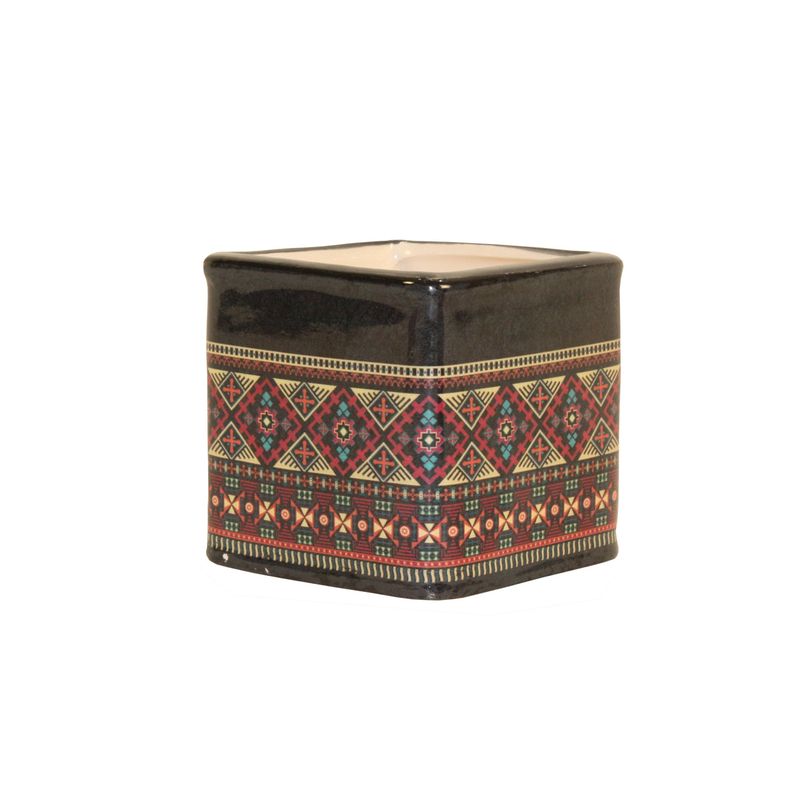 Black Earth Cube Planter 3" x 3"