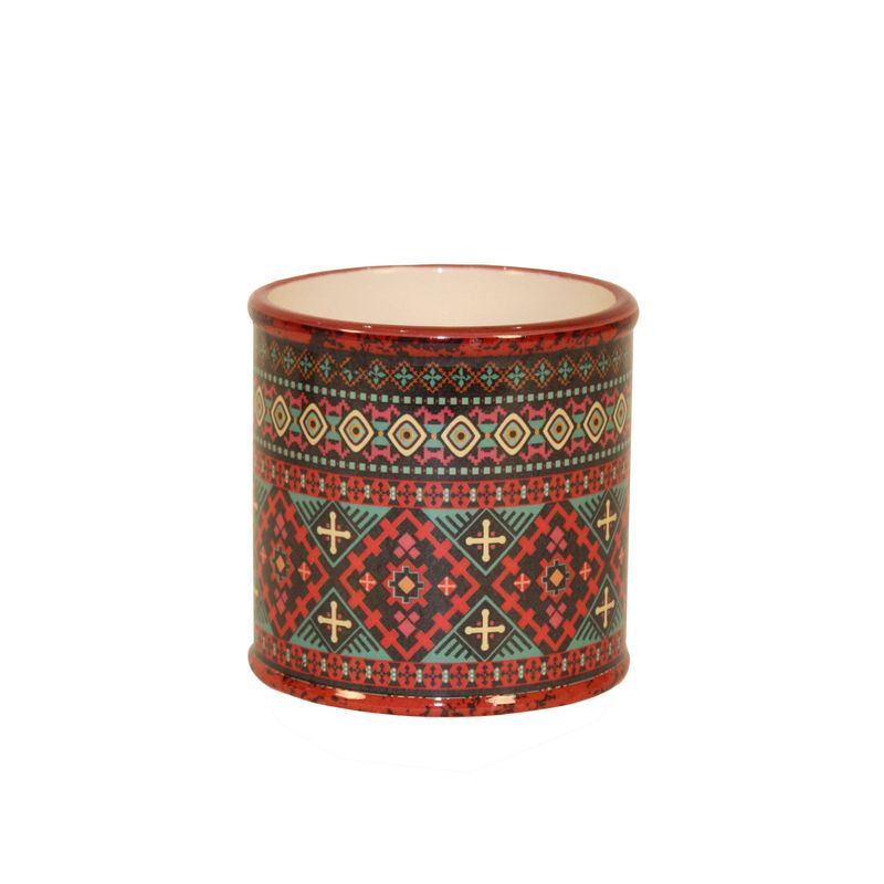 Black Earth Cylinder Planter 4 Black Earth Cylinder Planter 4" x 3¾"