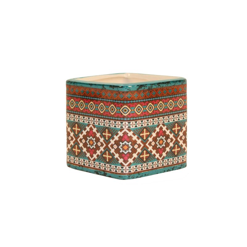 Blue Sun Cube Planter 3" x 3"
