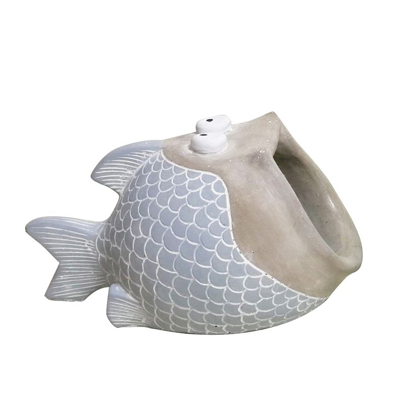 Big Mouth Fish Planter 20x12.5x11.5cm Big Mouth Fish Planter 20x12.5x11.5cm