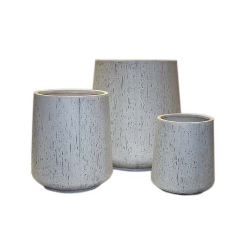 Tapered Raindrop Planter Set