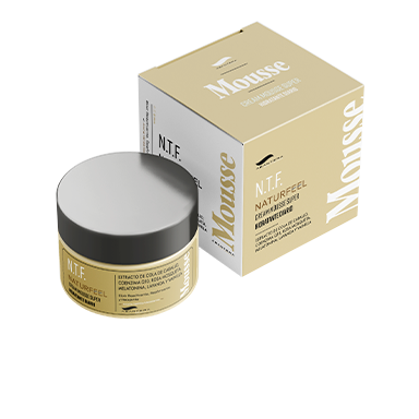 Naturfeel NTF Cream - Mousse Crema Riattivante, Rassodante e Rilassante 300gr con Aroma Vaniglia di Macadamia