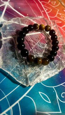 Tigers Eye And Obsidian