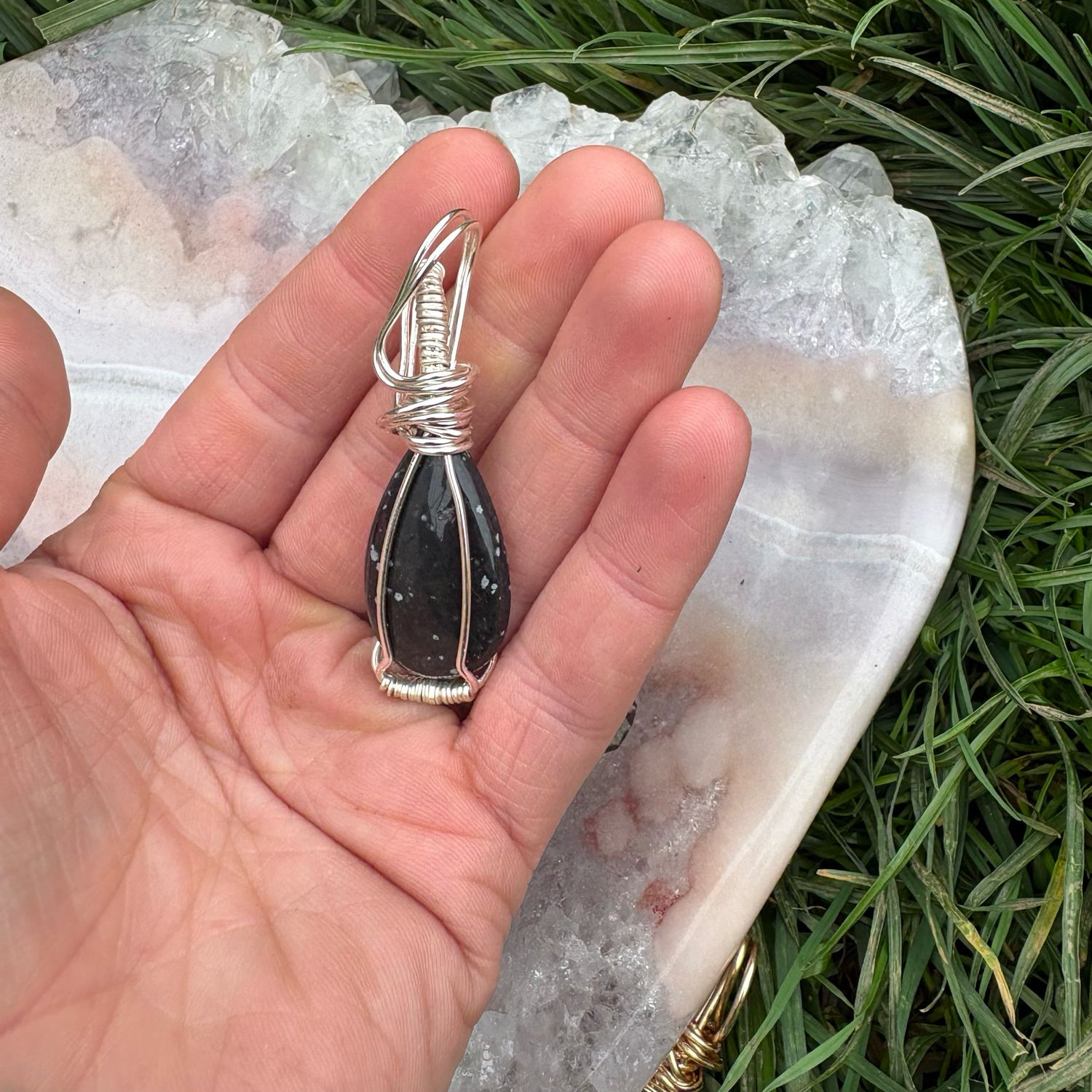 Snowflake Obsidian