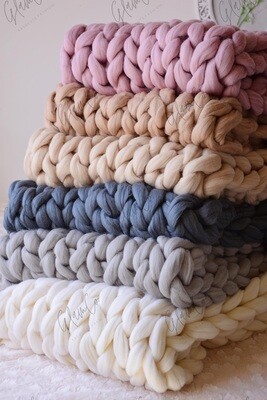 Acrylic Woven Super Thick Wool Blanket