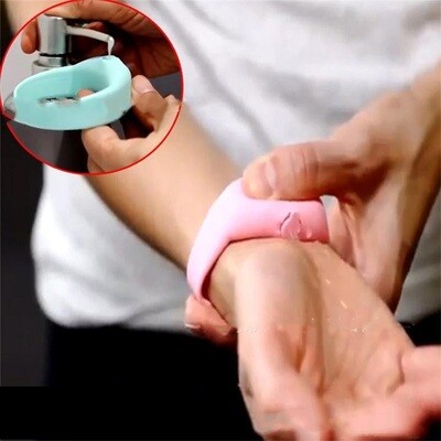 Hand Sanitizer Disinfectant Silicone Bracelet- Family Set of 4 Random Color (Limited Supply)