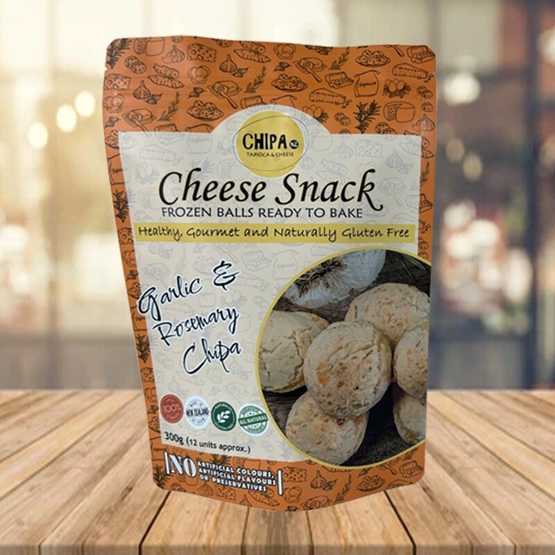 GARLIC &amp; ROSEMARY CHIPA, 12 units approx.