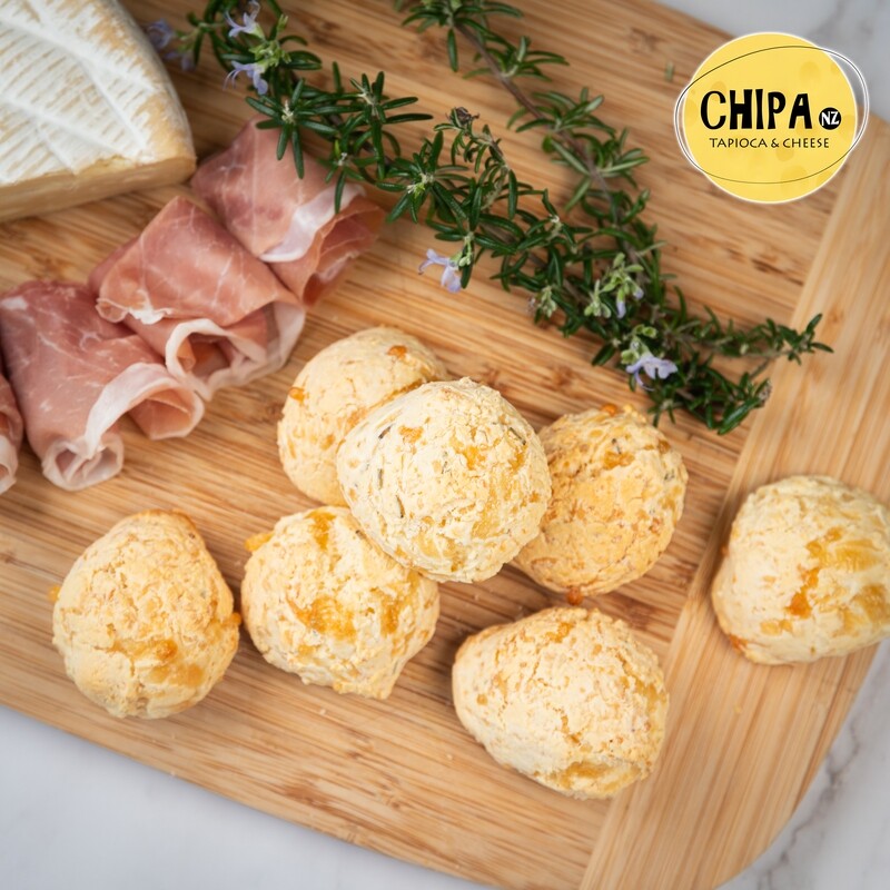 GARLIC &amp; ROSEMARY CHIPA, 12 units approx.