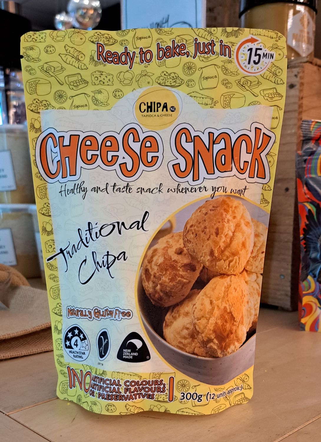 TRADITIONAL CHIPA, 12 units approx.