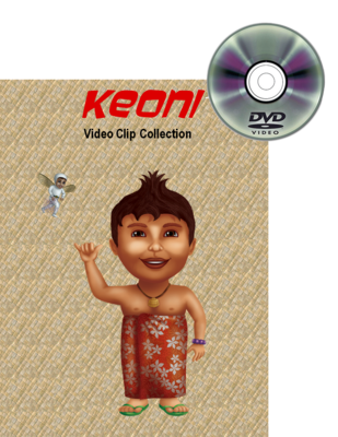 Keoni Adventure Book - Video Clip Collection DVD