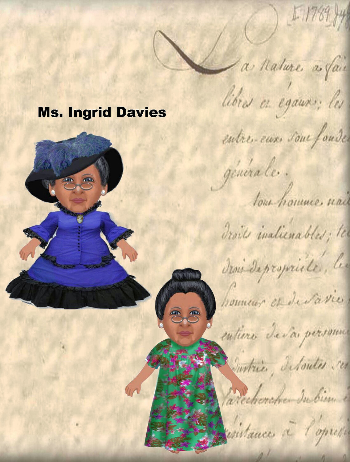 Ms. Ingrid Davies Poster - 8.5" x 11"